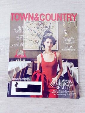 🍭7/$15 Town & Country Magazine Summer 2026 Audrey McGraw